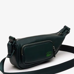 Lacoste Unisex Perforated Shoulder Bag - Small